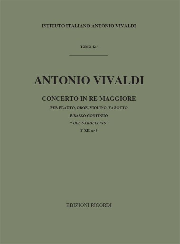 Concerti Per Strumenti Diversi, Archi E B.C.: